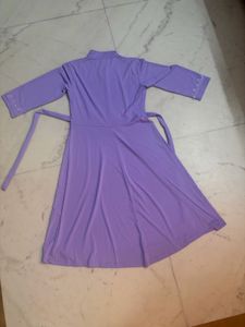 Elegant Purple Dress