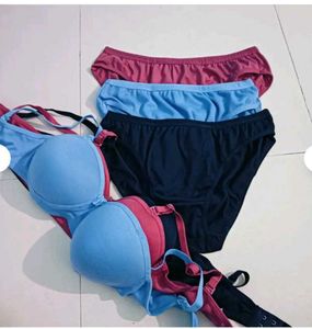 Combo Of 3 New Cotton Padded Bra Set❗Fixed PRICE❗