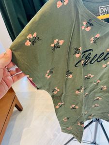 Floral Print Tee