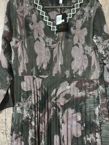 Floral Print Kurta