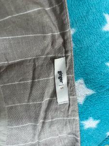 Striped Linen Blend Vest