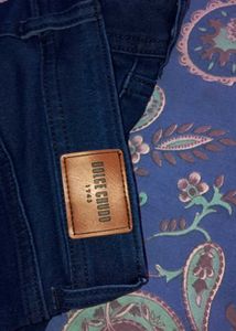 Dark Blue Denim Jeans