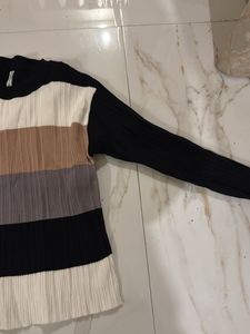 Striped Long Sleeve Top
