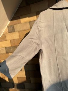 Elegant Grey Trench Coat