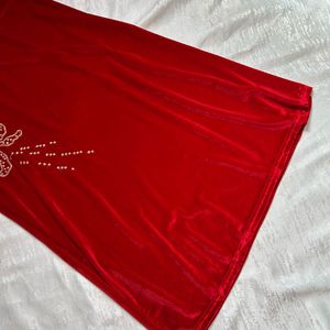 Korean Velvet Dress