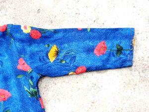 Floral Print Kurta