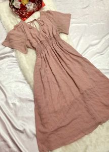 🌺Elegant Pink Midi Dress🌺