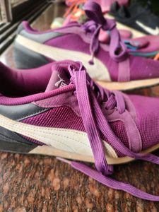 Puma  Original purple sneakers.....