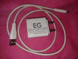 Charger With USB Type C Cable
