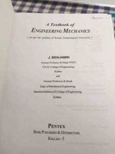 Engineering Mechanics Textbook