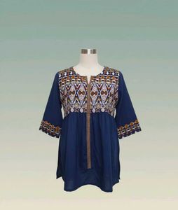 Ethnic Embroidered Kurta