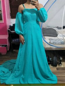 Sea Green Gown