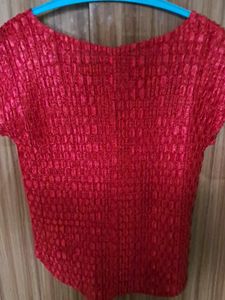 Shimmery Party Wear Stretchable Top
