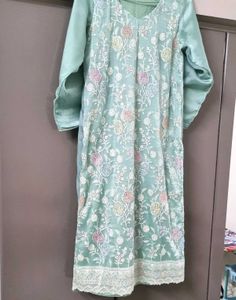 Elegant Embroidered Pakistani Suit