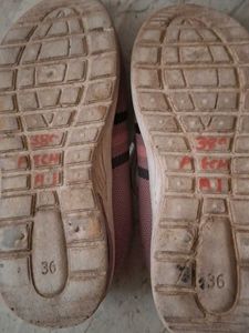 Pink Slip-On Sneakers - Size 36