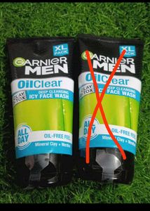 Garnier Men Oil Clear Icy Face Wash