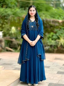 Beautiful Handwork Anarkali Set For Women