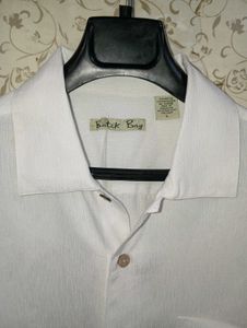 Batik Bay Men Self Textured Shirt