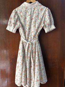Floral Peter Pan Collar Dress