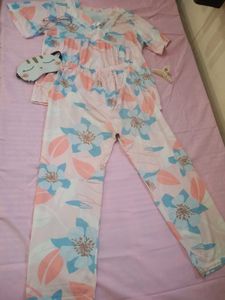 Floral Pajama Set