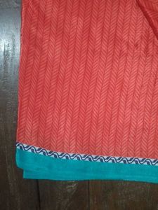 Crepe Saree Used Only One Time