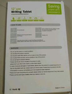12&#34; LCD WRITING TABLET