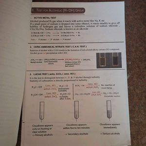 Formula Sheets of Organic Chemistry And Physics
