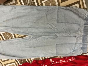 Light Blue Jogger Pants