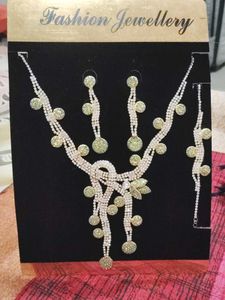 New Rhinestone Jewelry Set