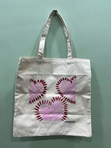 Heart Painted Tote Bag