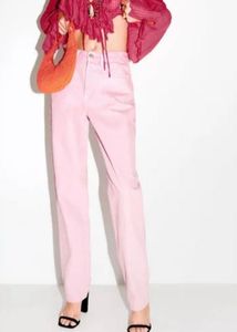 Zara Pink Denim Jeans