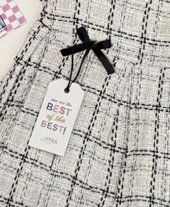 Imported 3 Piece Cute Plaid Skirt Set