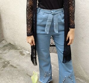 Light Blue Flare Jeans