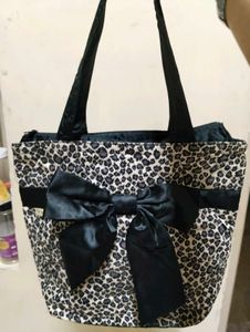 Leopard Print Tote Bag