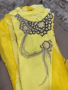 Yellow Dress Material