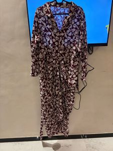 Xxl Floral Print Dress