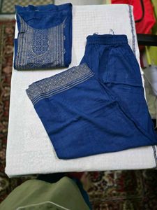 Blue Kurta Set