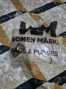 Beige Sling Bag