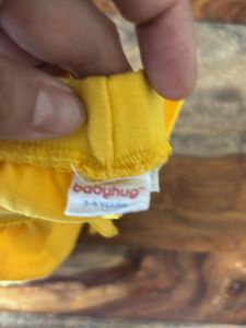 Boys Yellow &#39;Super Dad&#39; Shorts