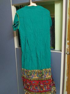 Libas Green Kurti