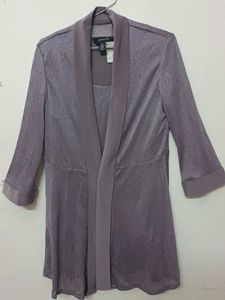 Sparkly Silver Dress