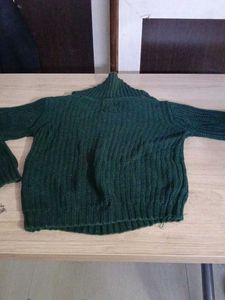 Green Knit Sweater