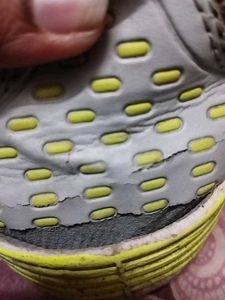 Worn Running Shoes - Size Unknown