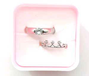 Couple Ring For Girls/Boys, Gift Sterling Silver.