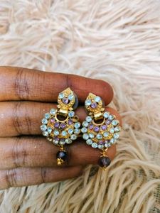 Boho Leaf Dangle Earrings