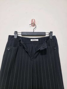 Striped Black Trousers