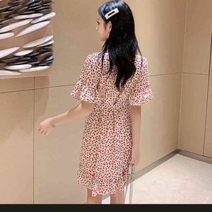 Floral Wrap Dress