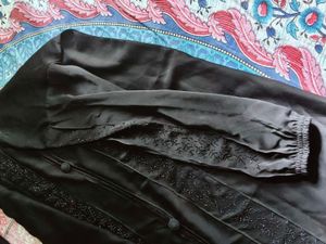 Elegant Black Abaya Dress