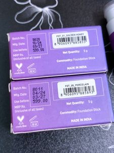 Myglamm Pose Hd Foundation Stick Combo