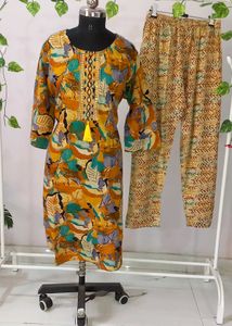 Brand New Mustard Shades Coord Set